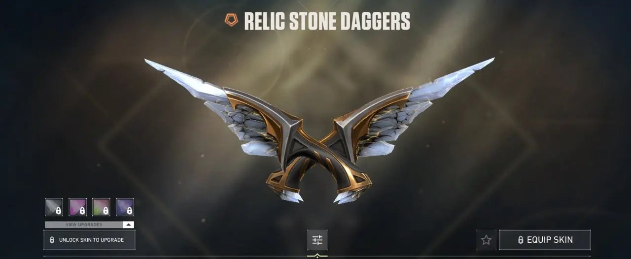 Relic Stone Daggers скин