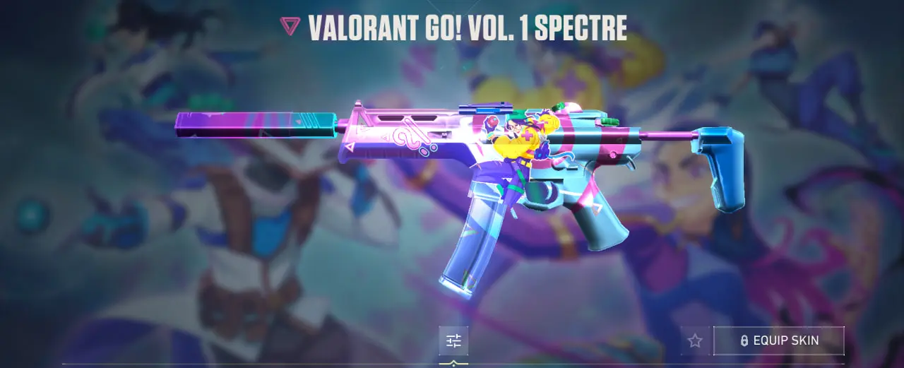 Valorant GO Vol.1 Spectre skin