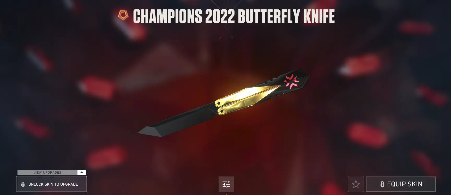 Champions 2022 Butterfly Knife