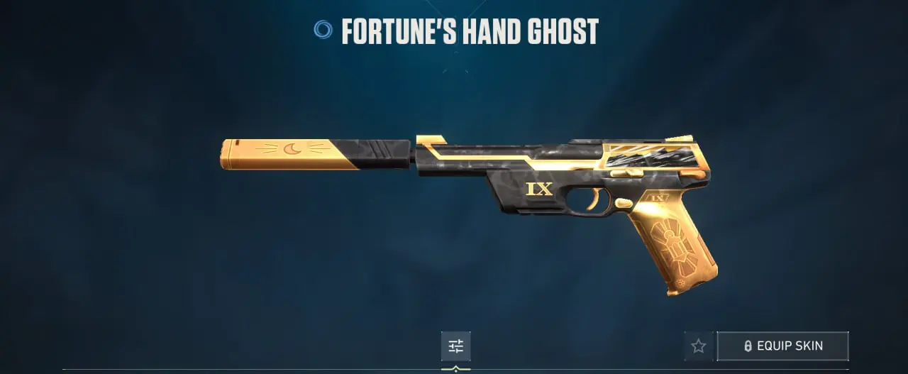 Fortune’s Hand Ghost skin