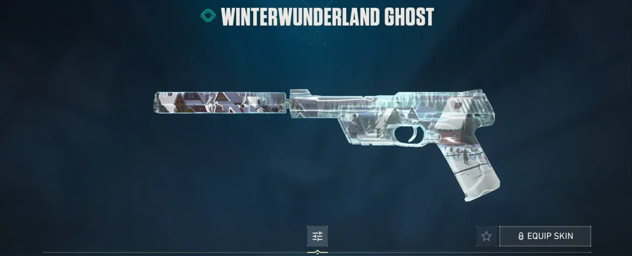 Winterwunderland Ghost skin
