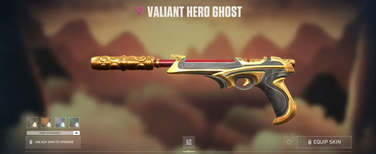 Valiant Hero Ghost skin