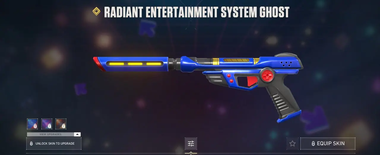 Radiant Entertainment System Ghost skin