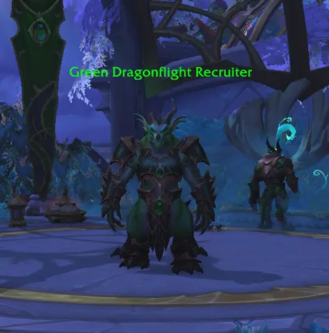 Green Dragonflight Recruiter
