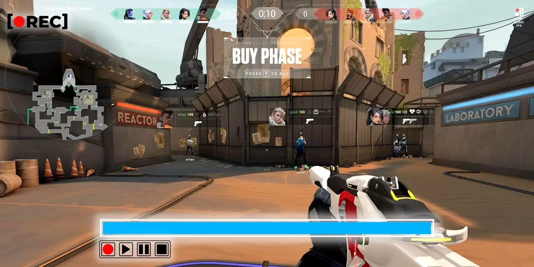 Режим відтворення Valorant