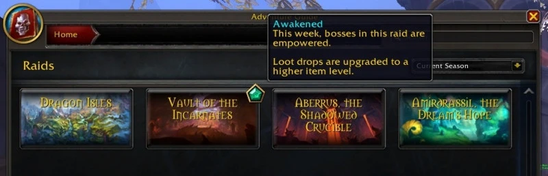 Raid list