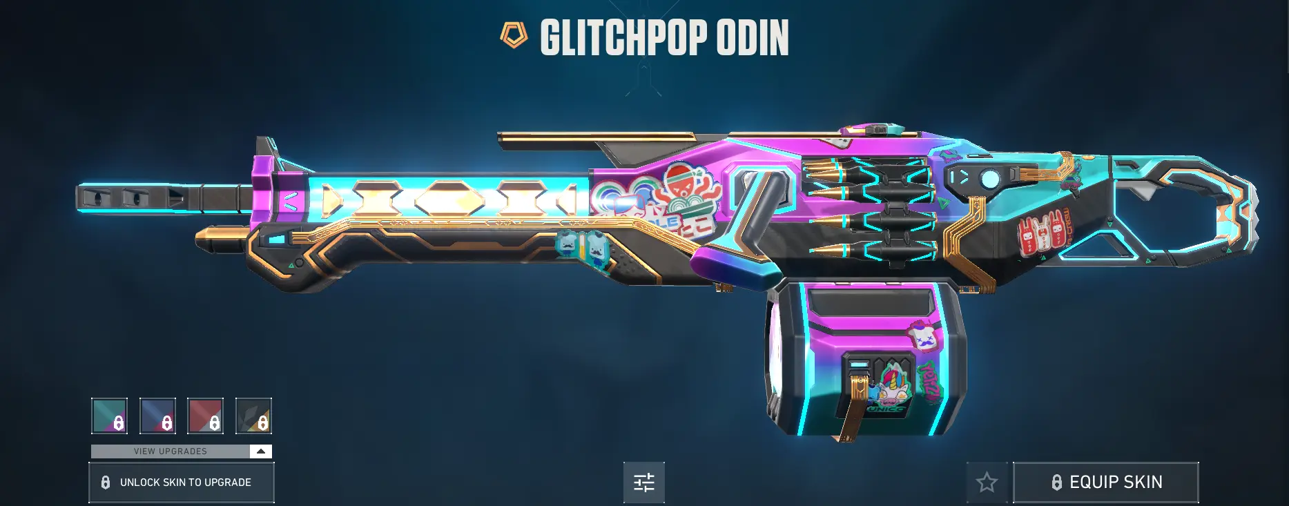 Glitchpop Odin Skin