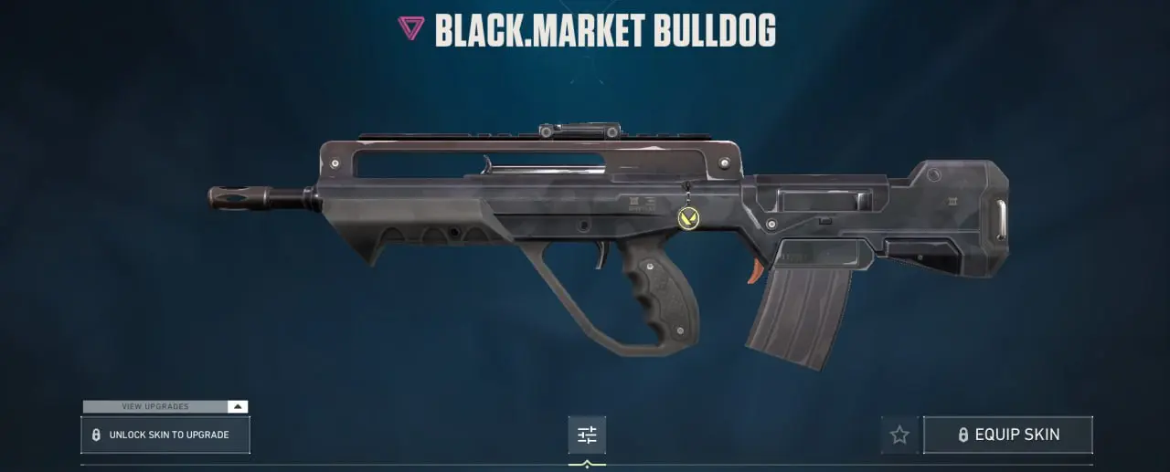 Black.Market Bulldog skin