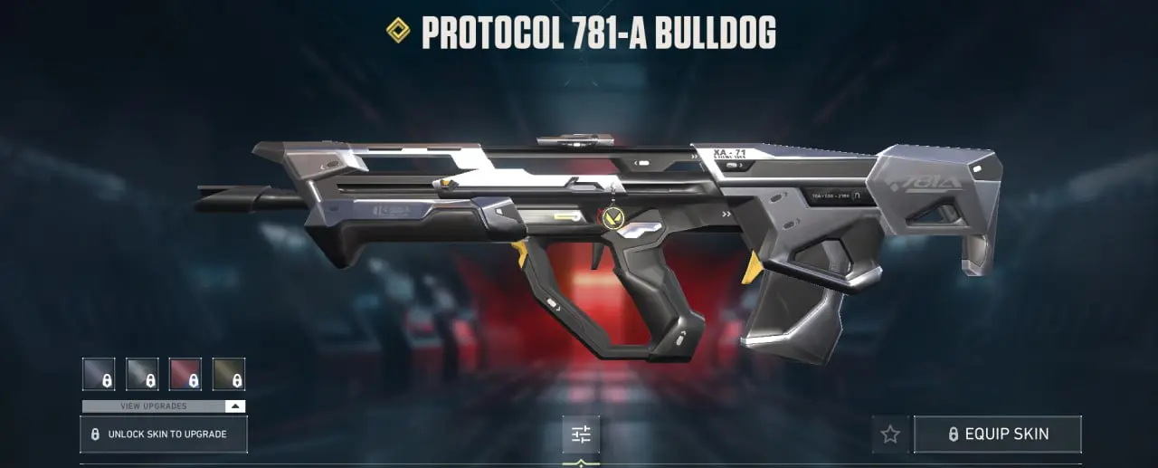 Bulldog Protocolo 781-A skin