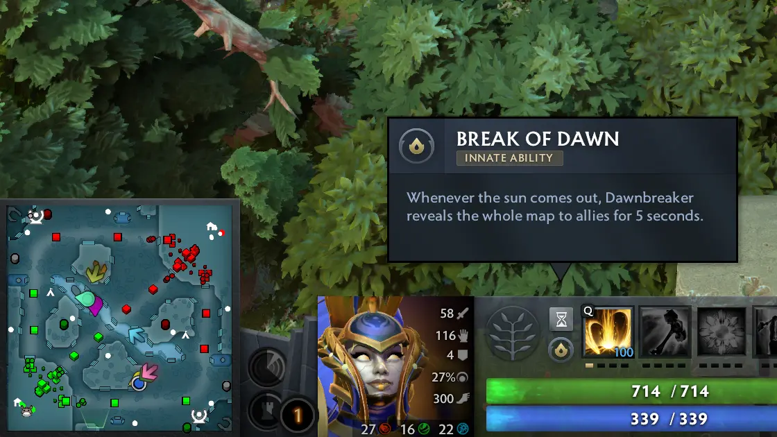 Dawnbreaker's innate ability