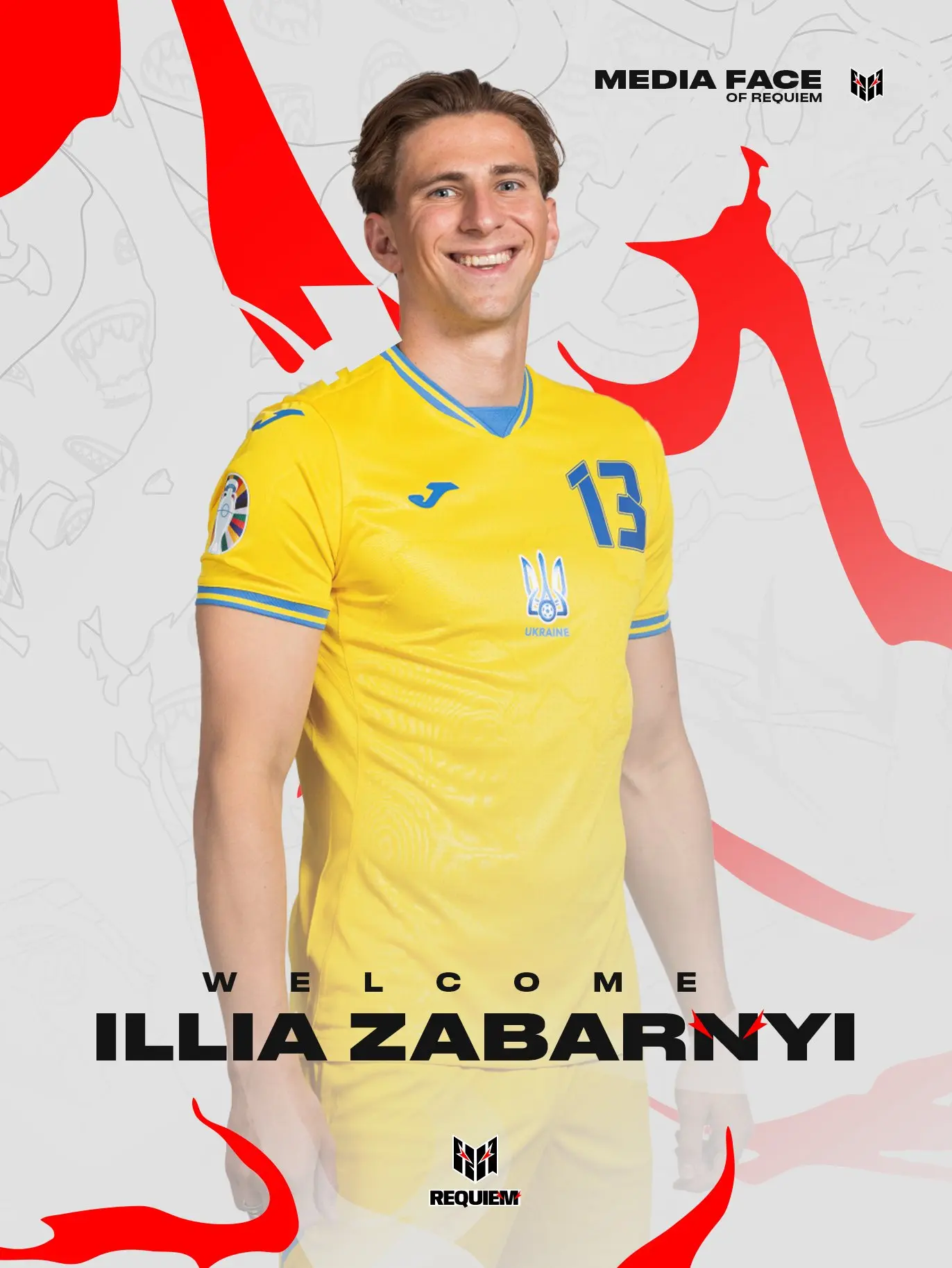 Illya Zabarnyi is the media face of Requiem Valorant