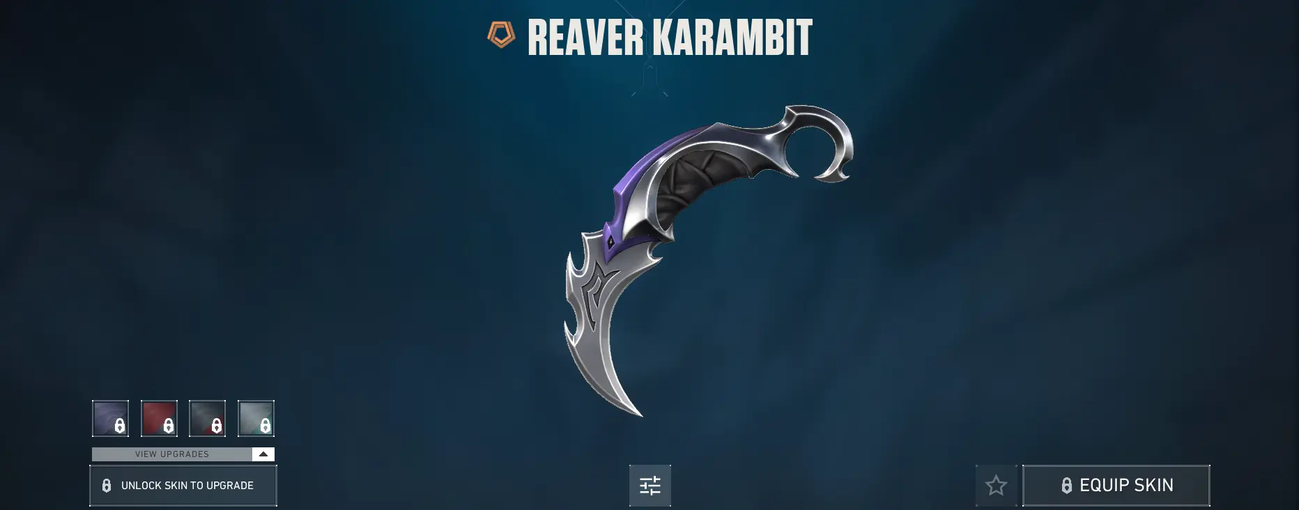 Reaver Karambit Melee Skin