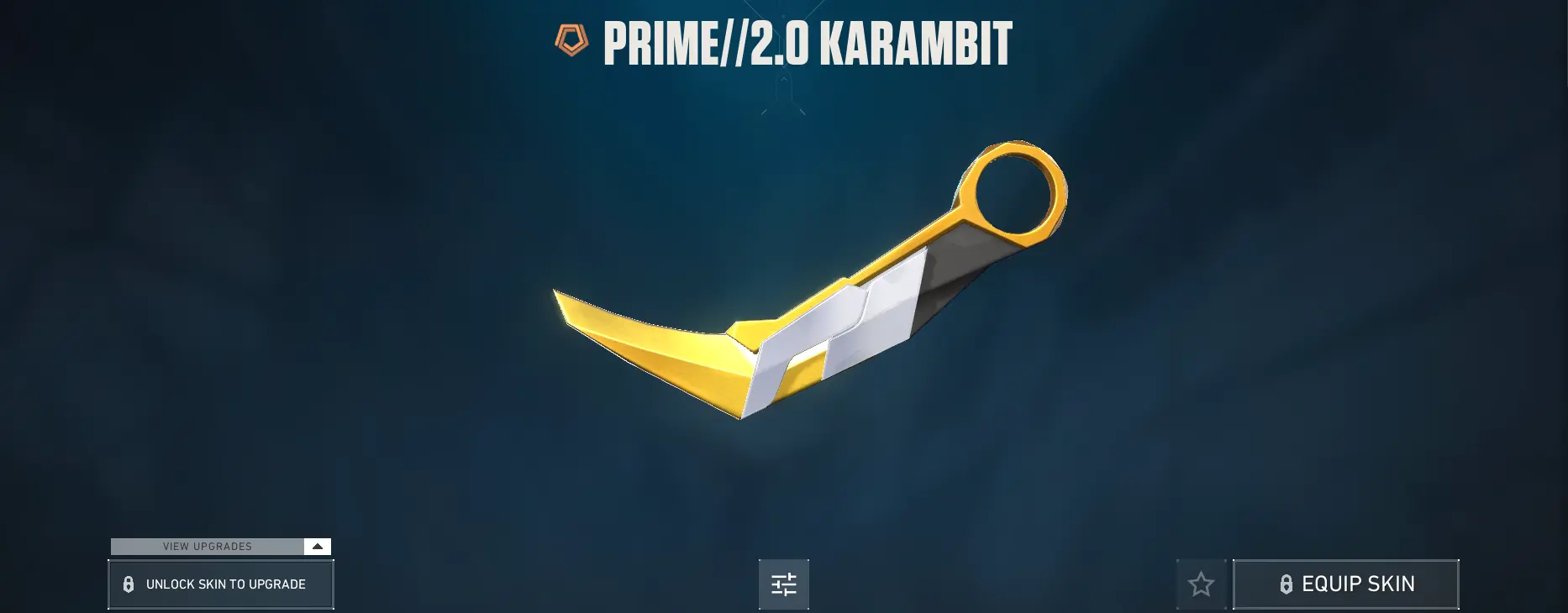 Skin de Karambit Prime 2.0 Melee