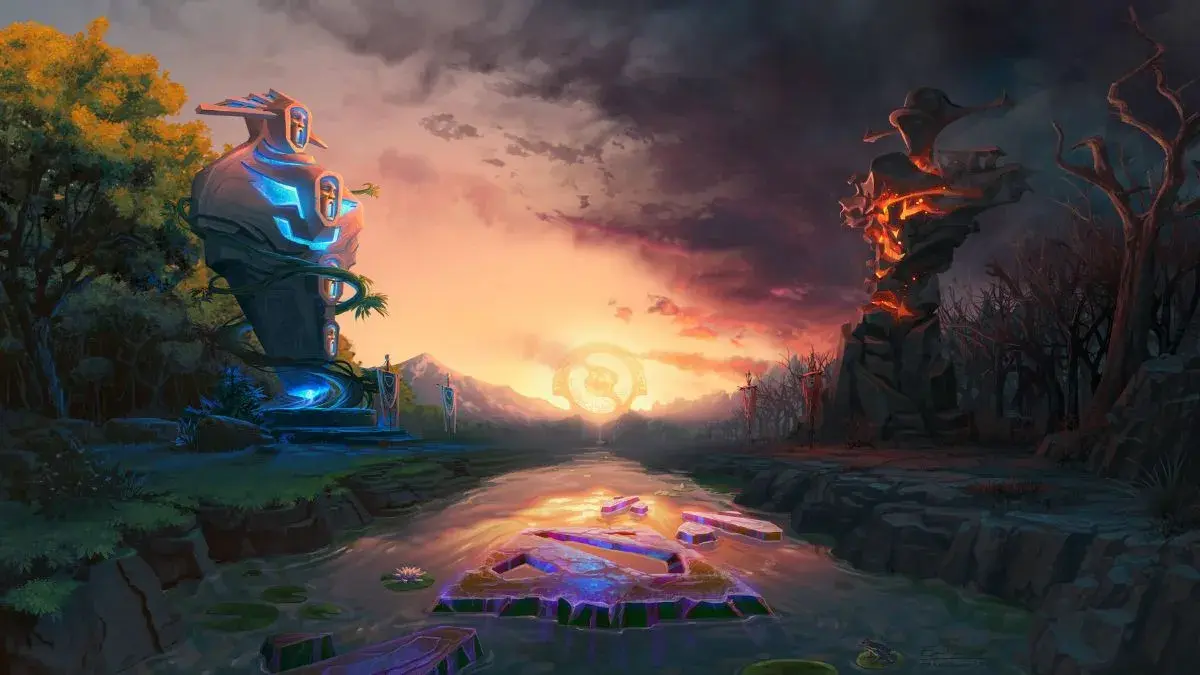 Mapa do Dota 2