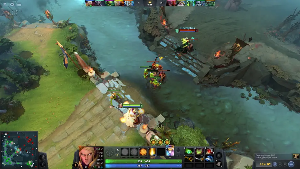 Invoker on midlane
