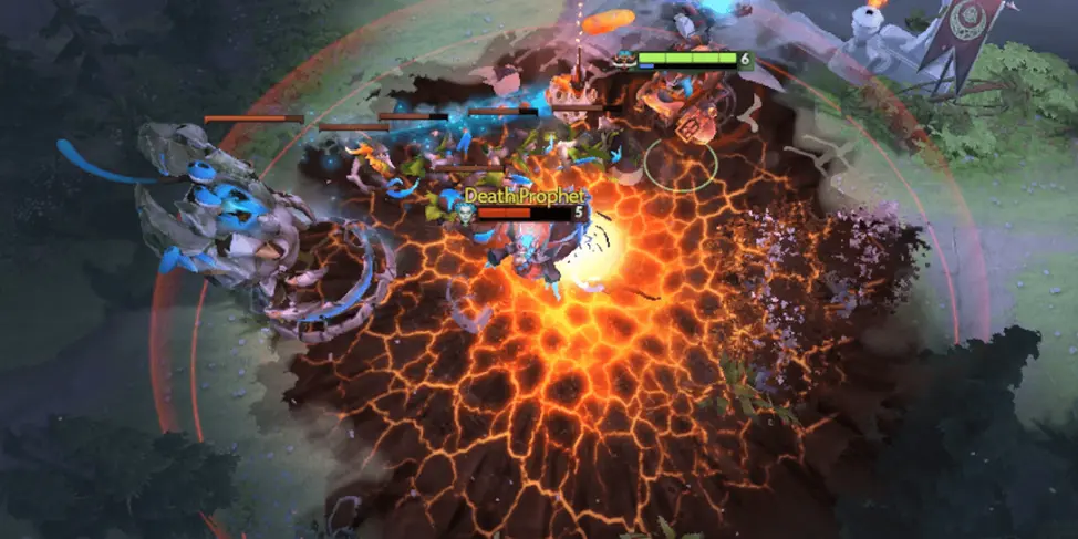 Death Prophet pushes the lane