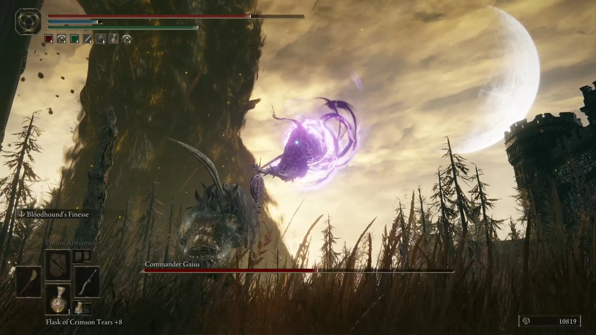 Commander Gaius in a jump