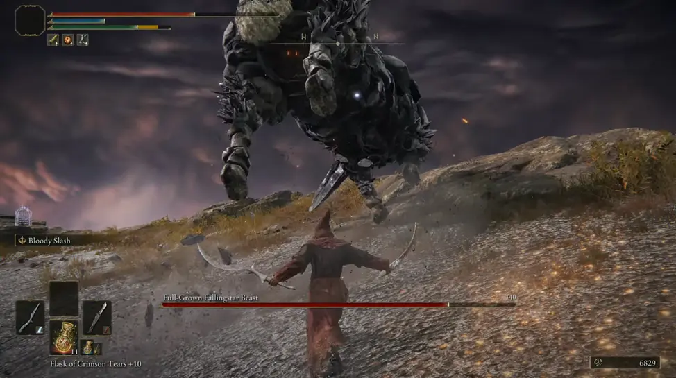 Boss's Jump Attack