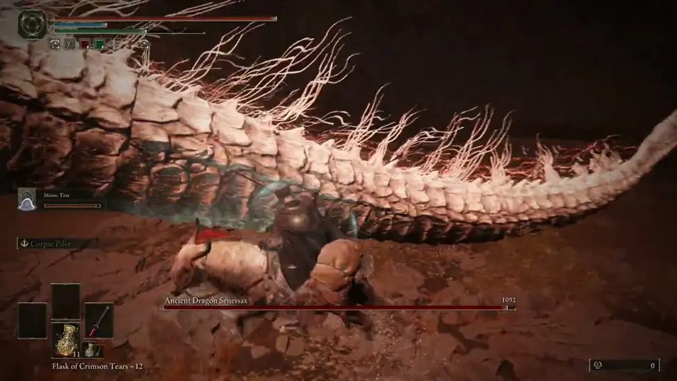 How to beat Ancient Dragon Sennesax in Elden Ring Shadow of the Erdtree