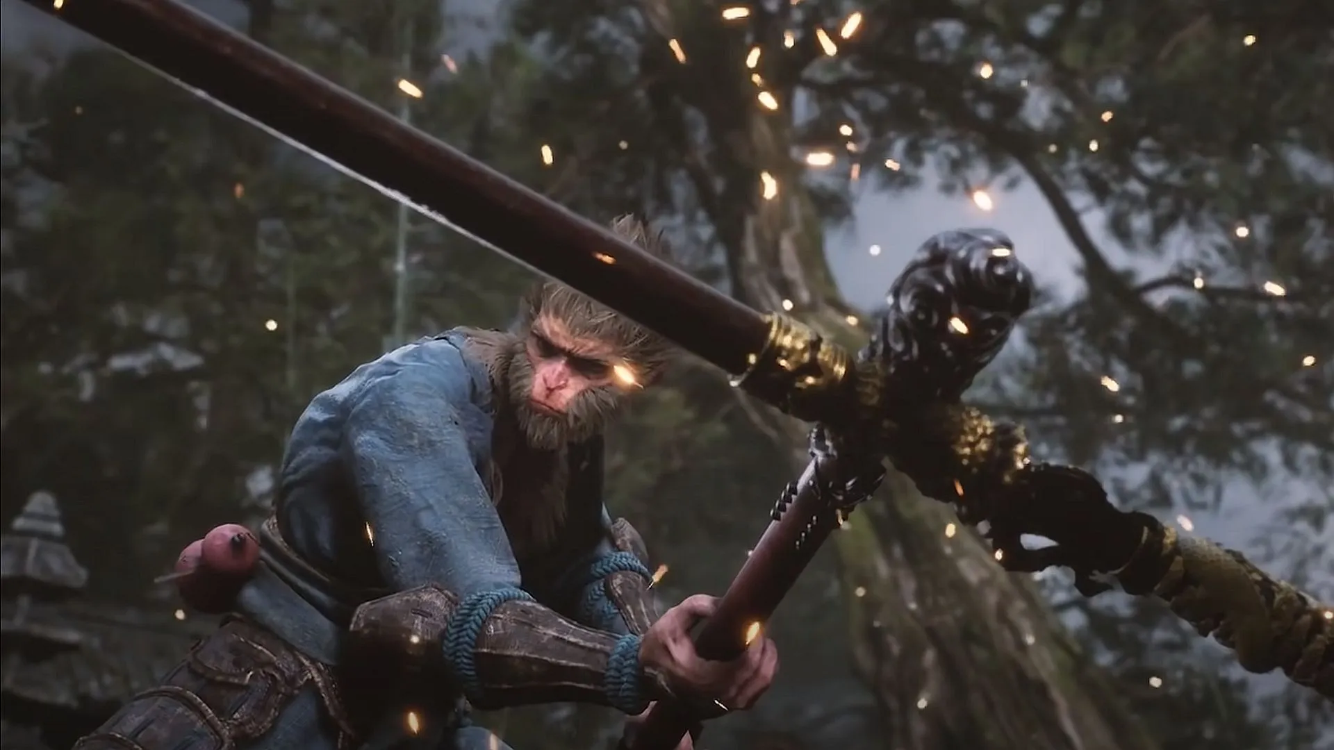 A scene from the game