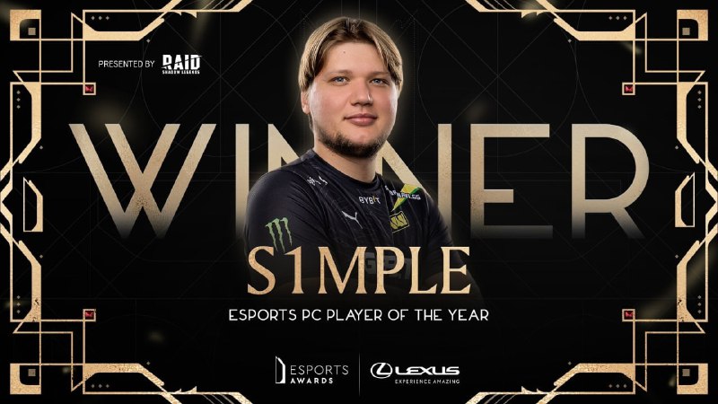 S1mple is player of the year