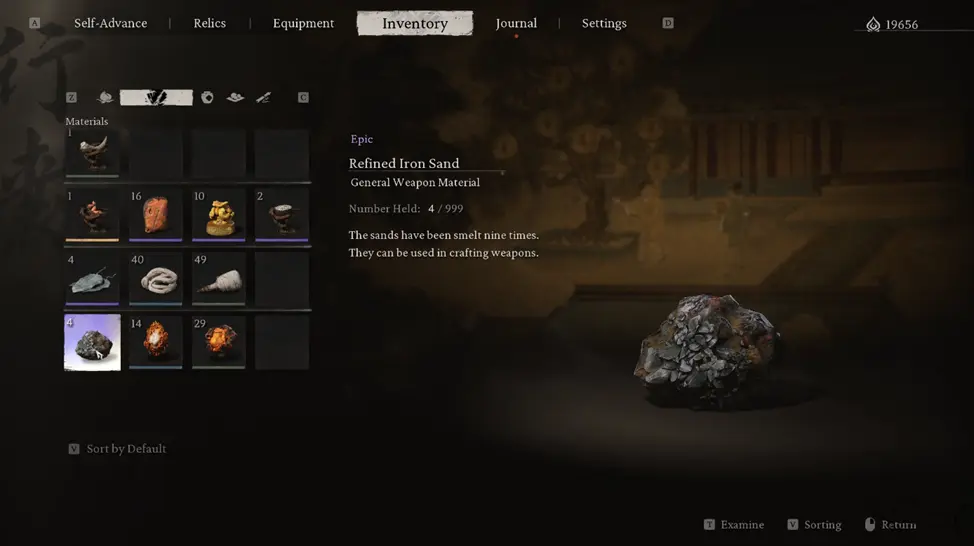Refined Iron Sand