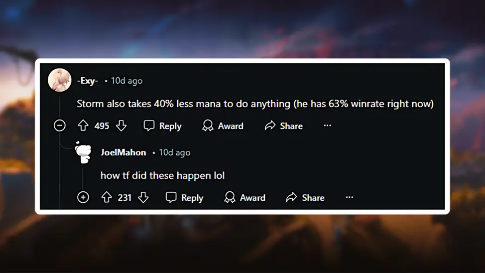 Reddit에서의 토론 이미지