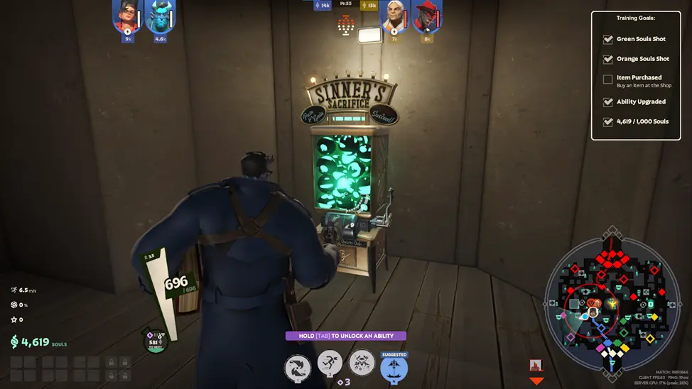 Soul slot machine in Deadlock