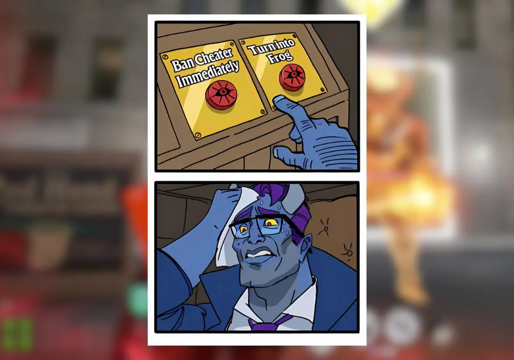 Deadlock Anti-cheat meme
