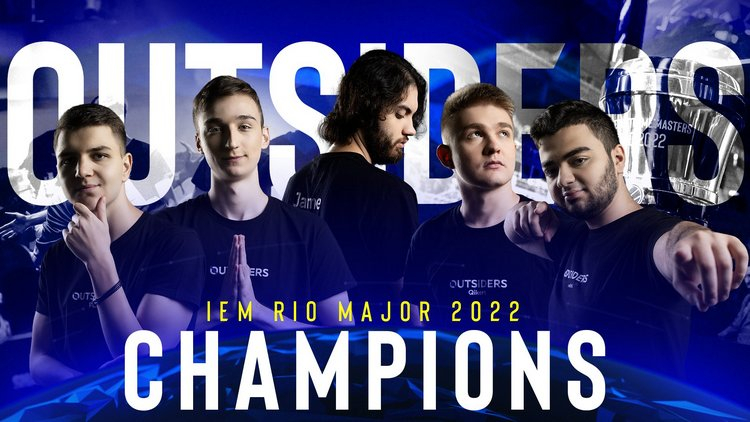 The Outsiders became Major champions in 2022