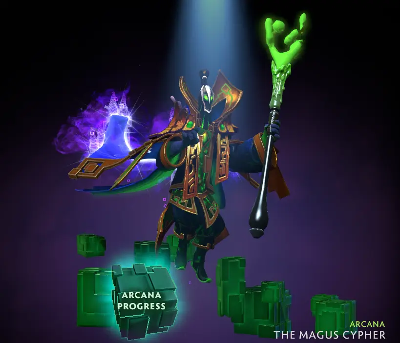 #2 Best Dota 2 skin: Rubick's The Magus Cyper