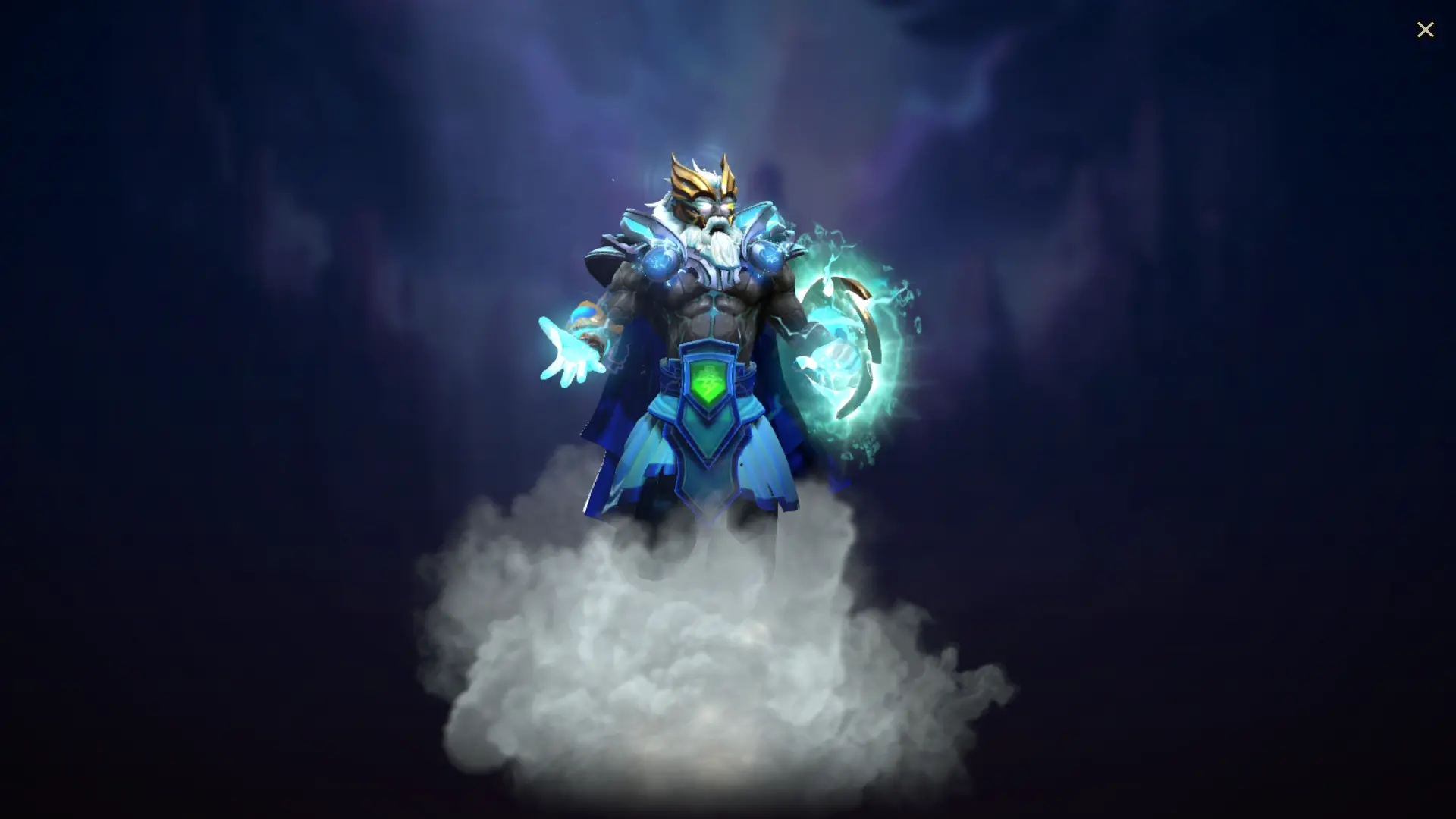 #5 Best Dota 2 skin: Zeus' Tempest Helm of the Thundergod