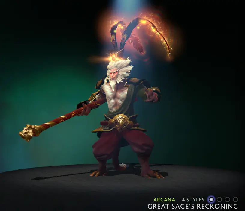 #6 Best Dota 2 skin: Monkey King's Great Sage's Reckoning