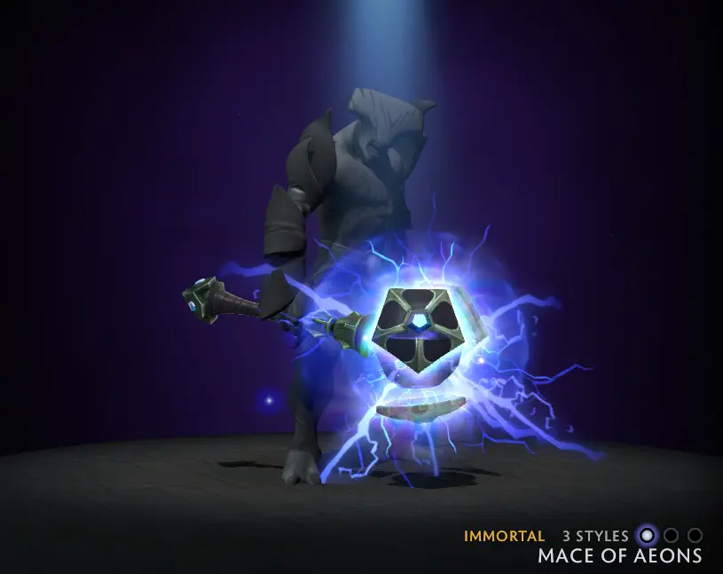 #7 Best Dota 2 skin: Faceless Void's Mace of Aeons