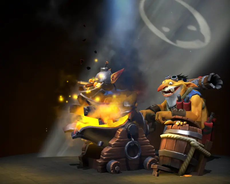 #10 Best Dota 2 skin: Techies' The Swine of the Sunken Galley