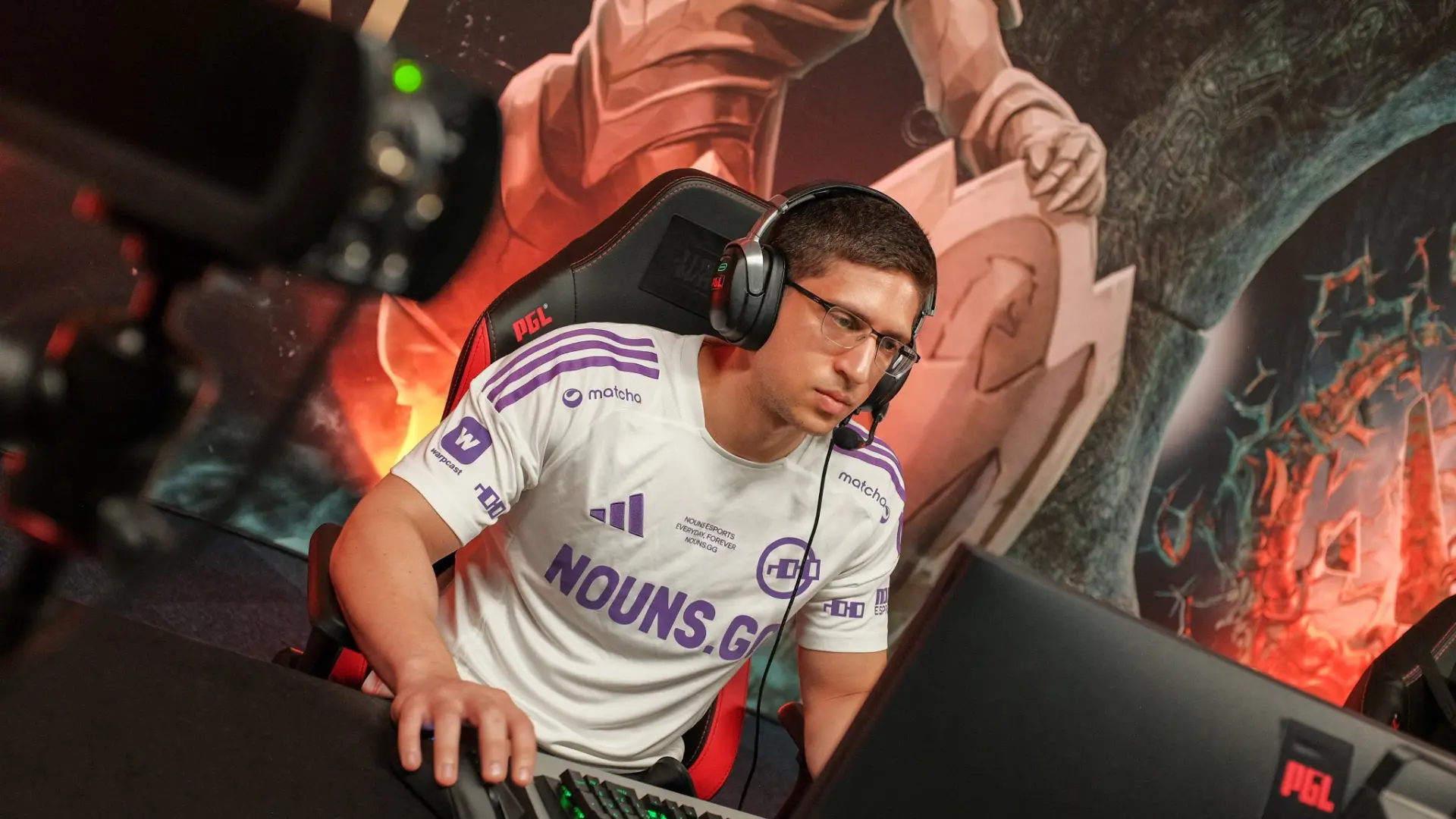 Fly era o capitão da Nouns Esports. (Imagem via PGL)