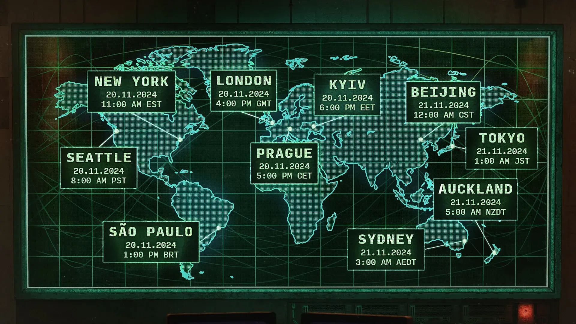 S.T.A.L.K.E.R. 2 Release Time by Region