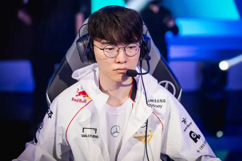 Faker de T1 Crédit : Riot Games