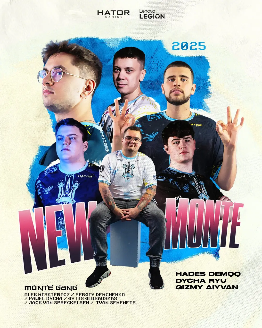 Monte i X