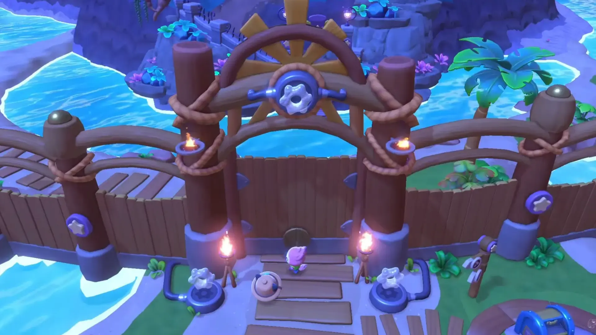 Solve the quest to unlock a new area - Big Adventure's Park.
