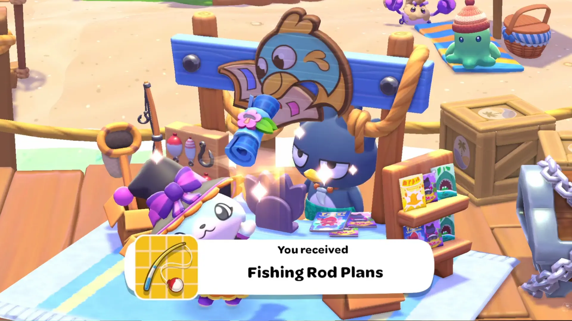 Get Fishing Rod Plans from Badtz-maru.
