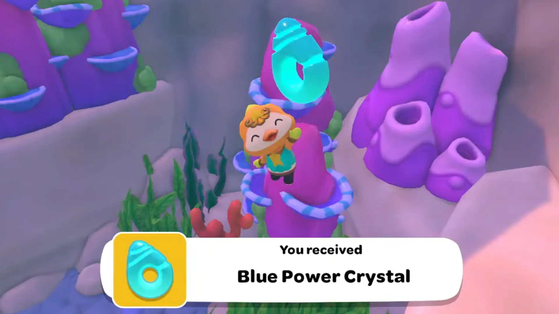 The second Blue Power Crystal.