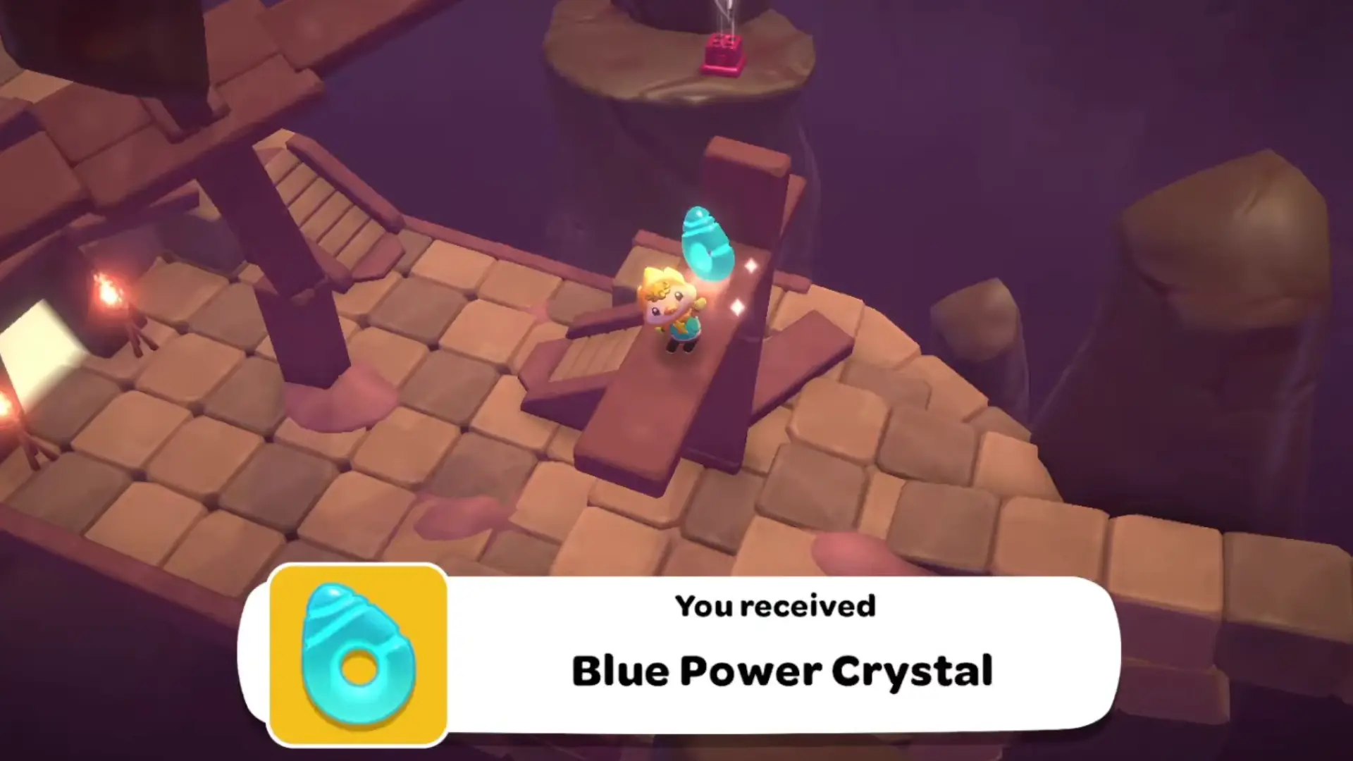 The third Blue Power Crystal.