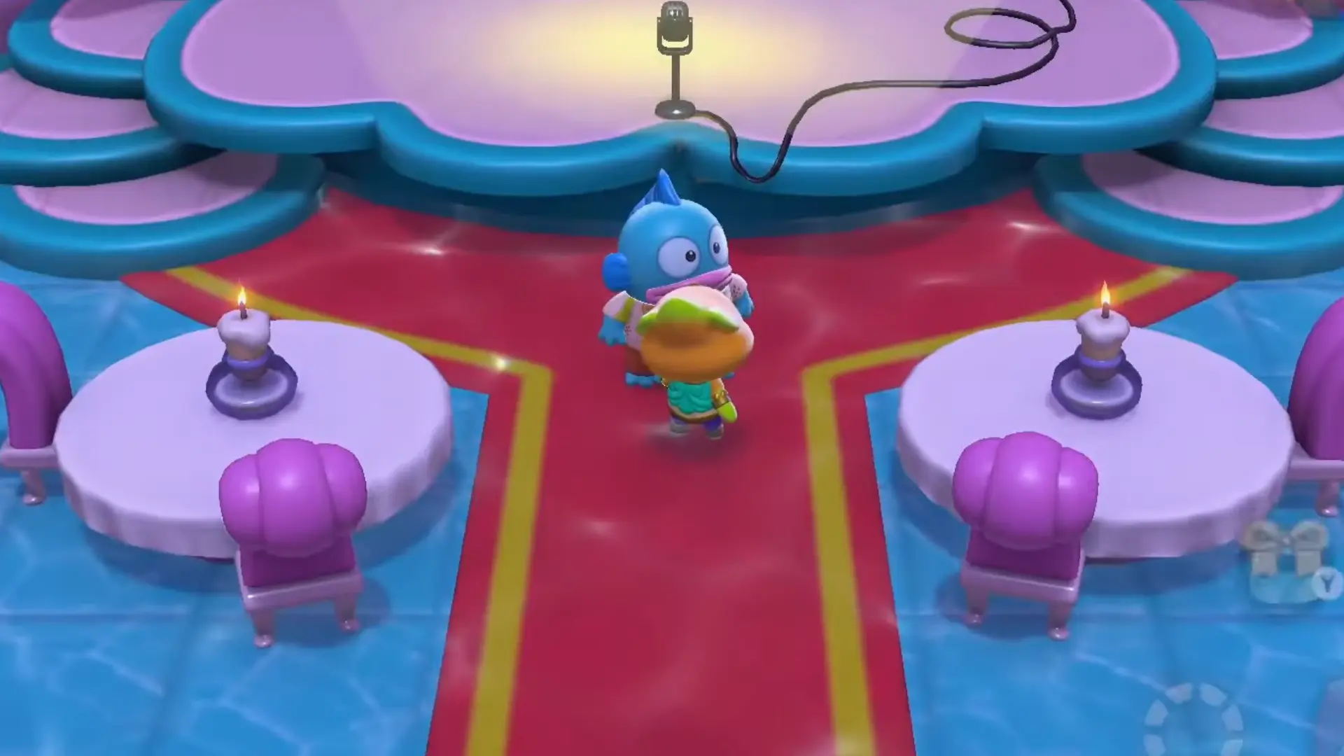 Hangyodon in Hello Kitty Island Adventure.