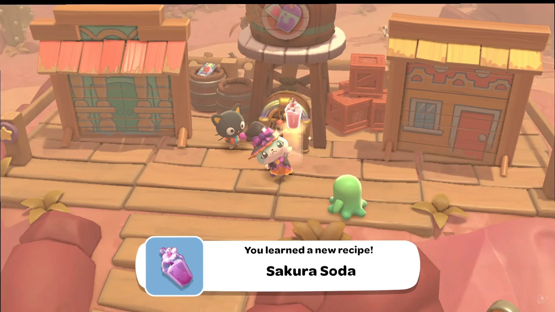 Learn all soda recipes in Hello Kitty Island Adventure below.