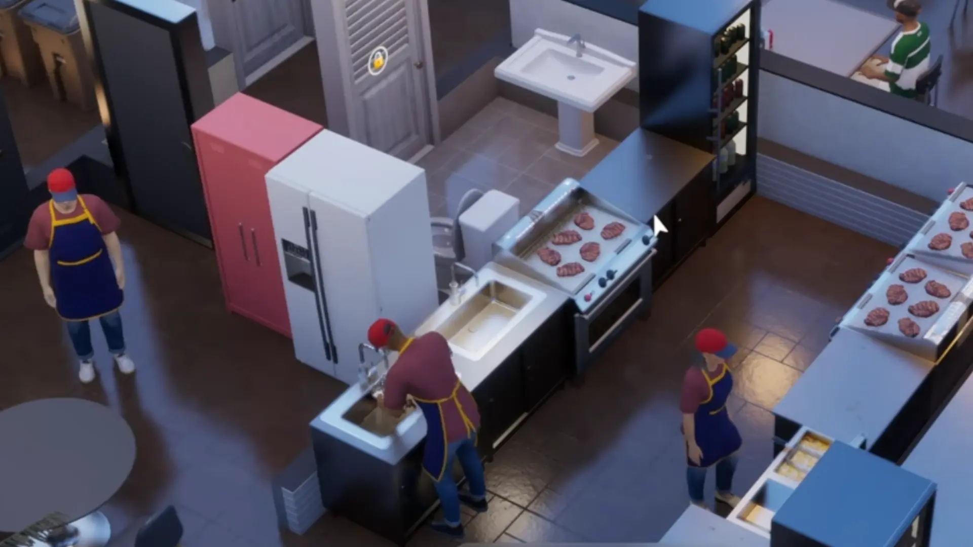 Employees at Dowon Deli.