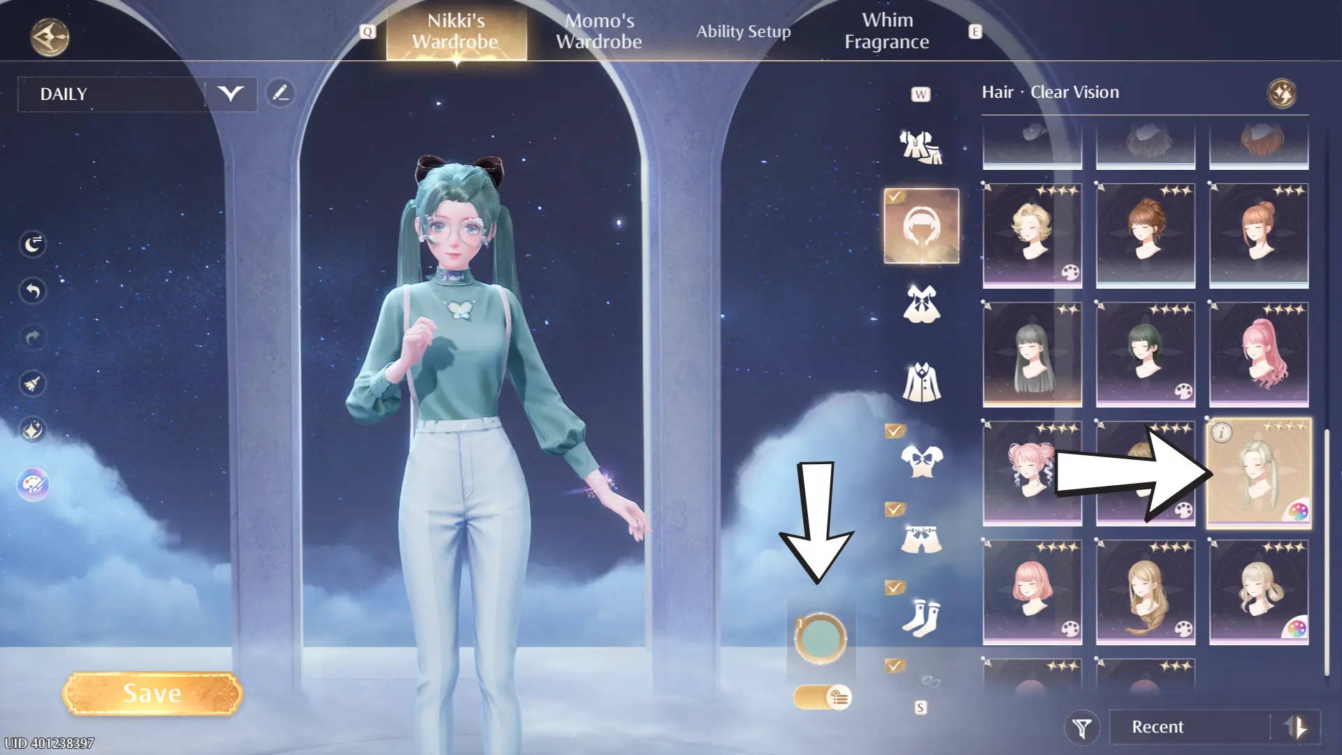 Wear the dyed outfits!