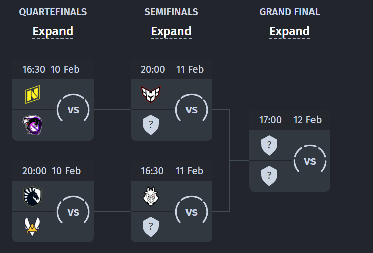 PLAYOFFS Bracket