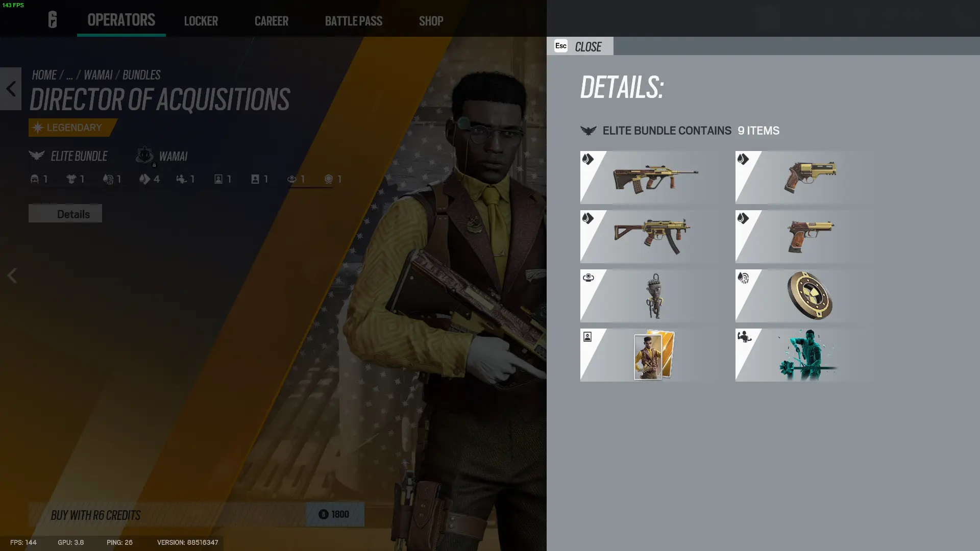 Wamai Elite Set R6