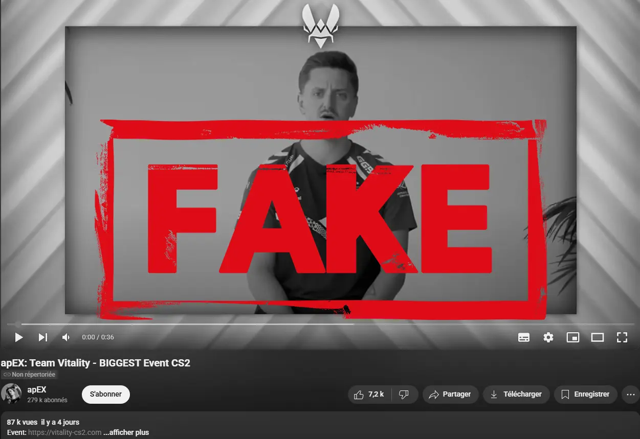 Dan "apEX" Madesclaire in X